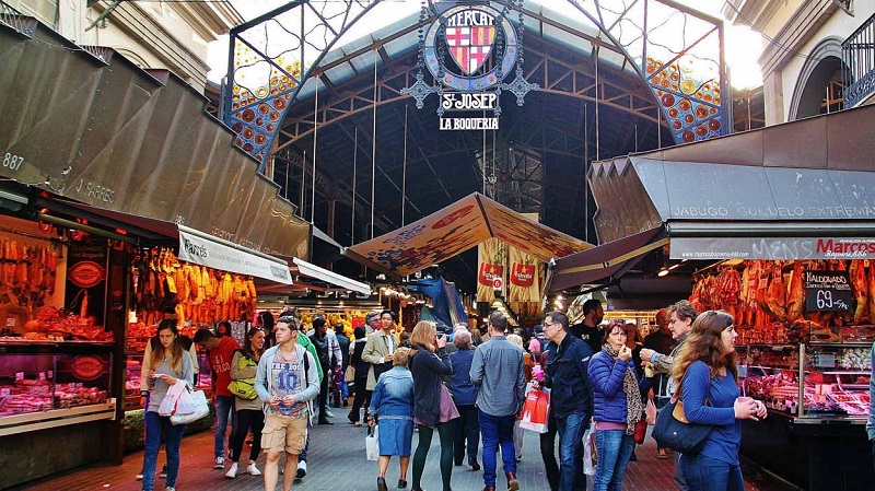 Mercado La Boqueria, Barcelona