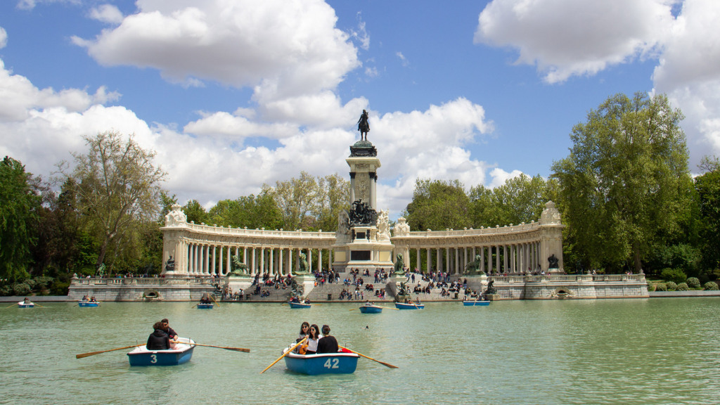 Parque em Madri