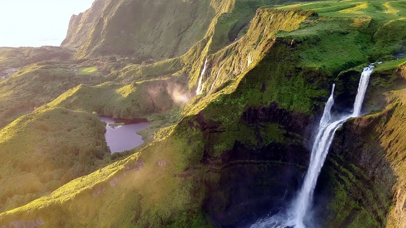 Ilha das Flores nos Açores