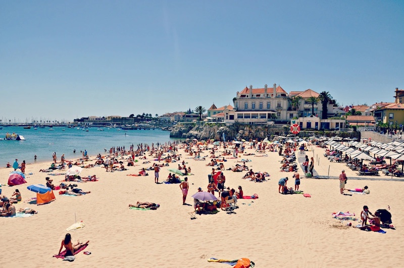 Praia da Conceição em Cascais