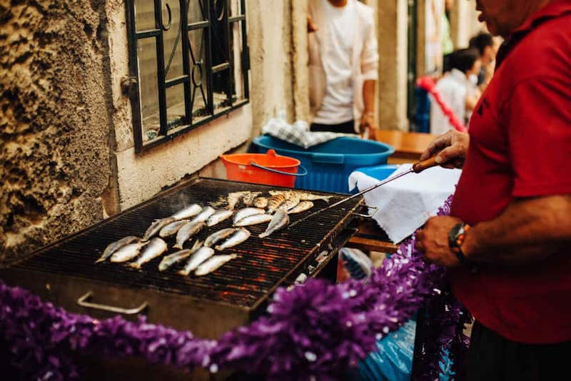 Sardinhas Assadas nos Santos Populares